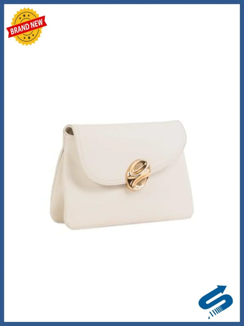 Convertible Fold-Over Crossbody Leather Handbag